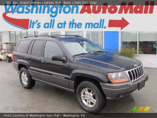2002 Jeep Grand Cherokee Laredo 4x4 in Black
