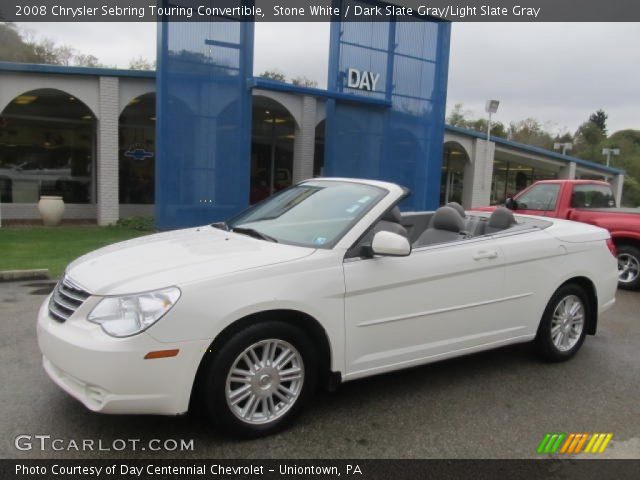 2008 Chrysler Sebring Touring Convertible in Stone White