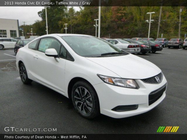 2013 Honda Civic EX Coupe in Taffeta White