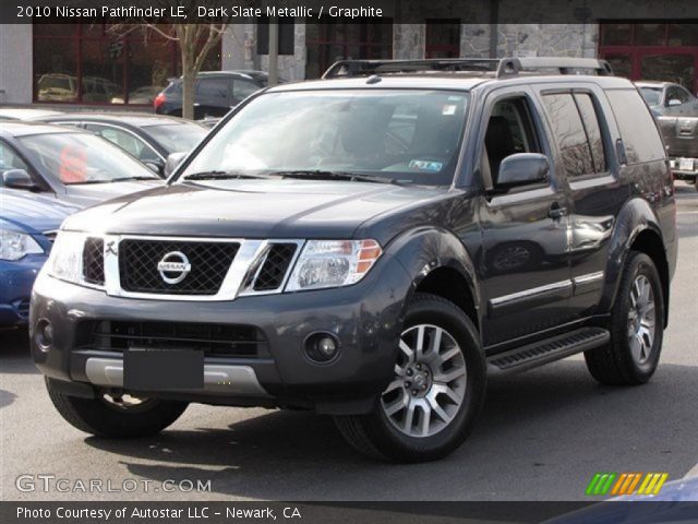 2010 Nissan Pathfinder LE in Dark Slate Metallic