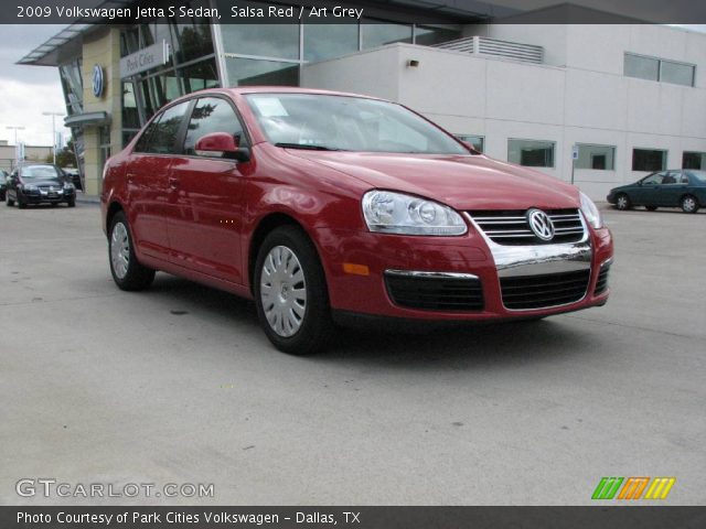 2009 Volkswagen Jetta S Sedan in Salsa Red
