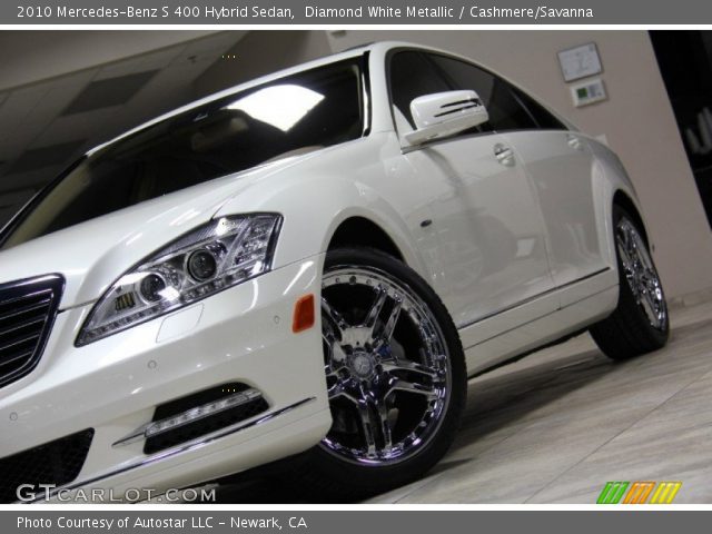 2010 Mercedes-Benz S 400 Hybrid Sedan in Diamond White Metallic