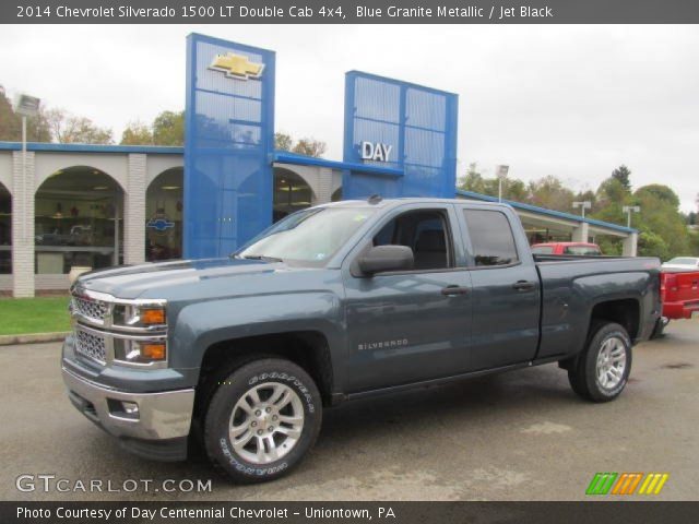 2014 Chevrolet Silverado 1500 LT Double Cab 4x4 in Blue Granite Metallic