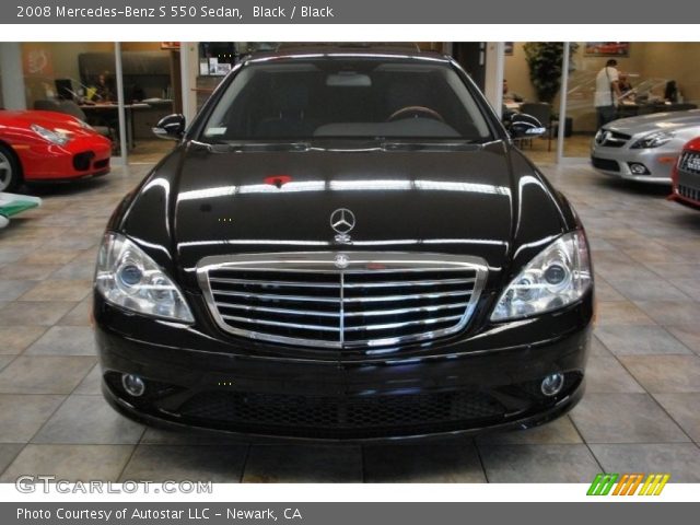 2008 Mercedes-Benz S 550 Sedan in Black