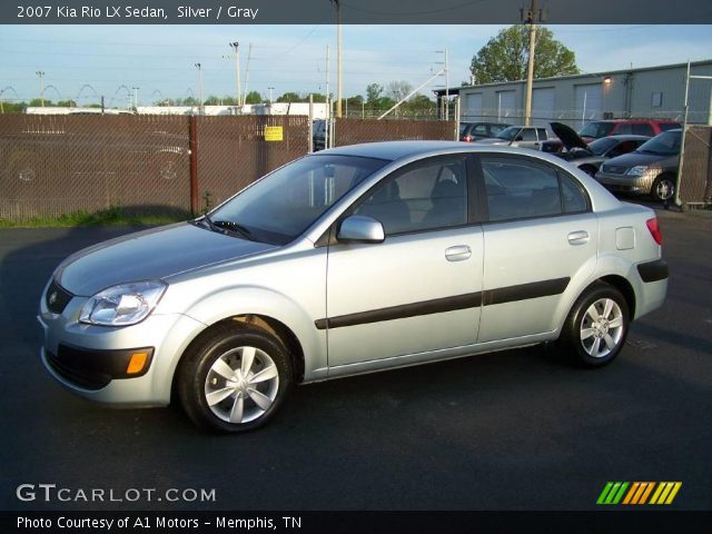 2007 Kia Rio LX Sedan in Silver