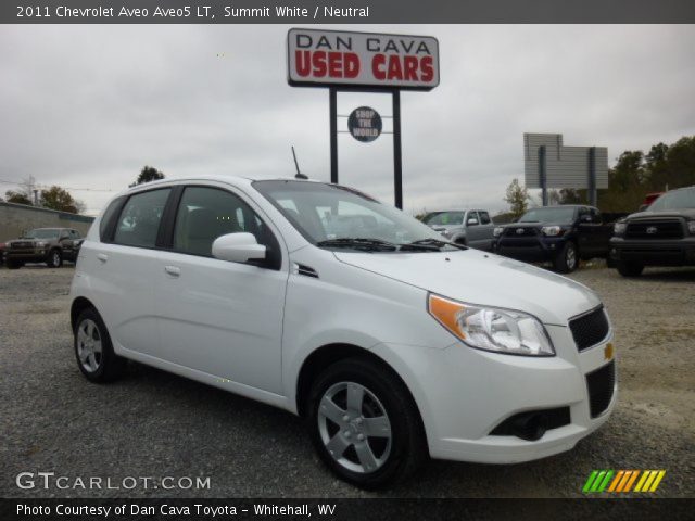 2011 Chevrolet Aveo Aveo5 LT in Summit White