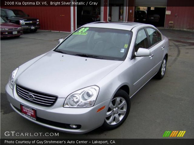2008 Kia Optima EX V6 in Bright Silver Metallic