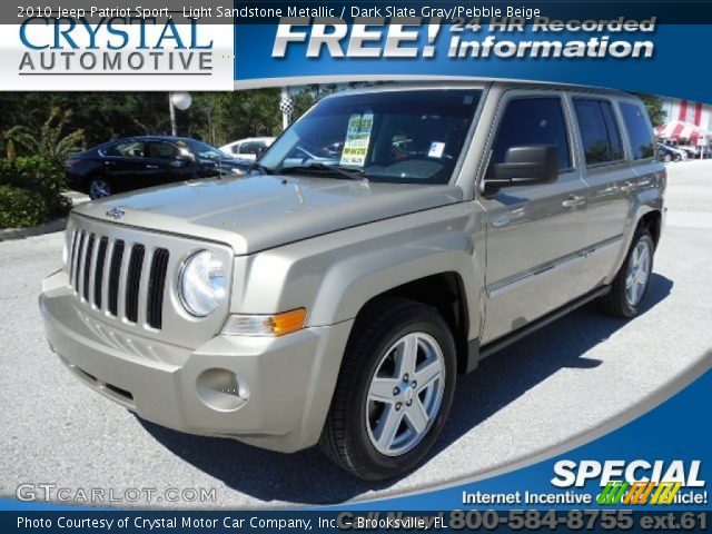 2010 Jeep Patriot Sport in Light Sandstone Metallic