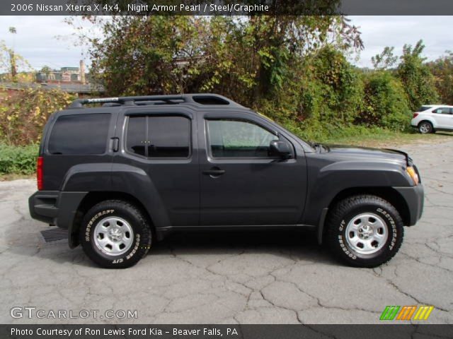 2006 Nissan Xterra X 4x4 in Night Armor Pearl