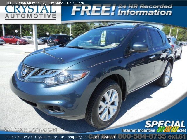 2011 Nissan Murano SV in Graphite Blue