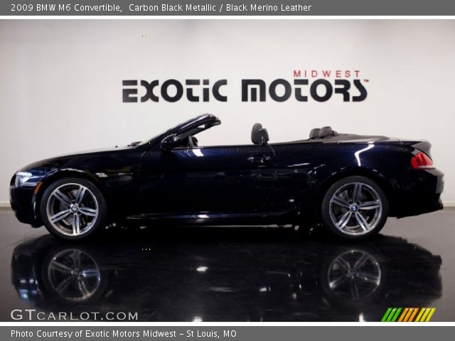 2009 BMW M6 Convertible in Carbon Black Metallic