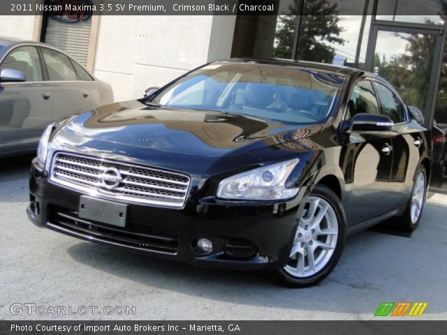 2011 Nissan Maxima 3.5 SV Premium in Crimson Black