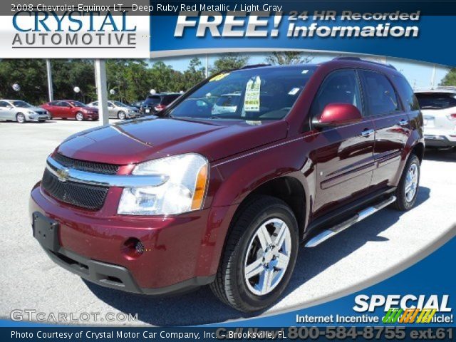 2008 Chevrolet Equinox LT in Deep Ruby Red Metallic