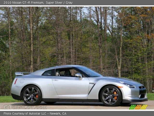 2010 Nissan GT-R Premium in Super Silver
