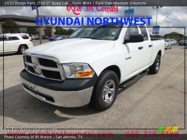 2010 Dodge Ram 1500 ST Quad Cab in Stone White