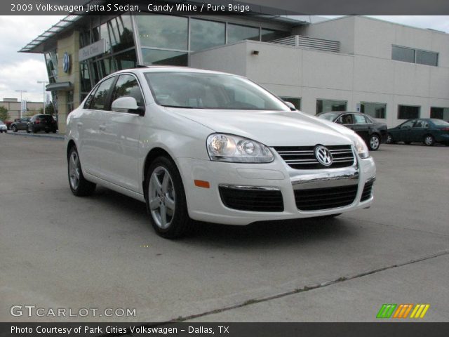 2009 Volkswagen Jetta S Sedan in Candy White