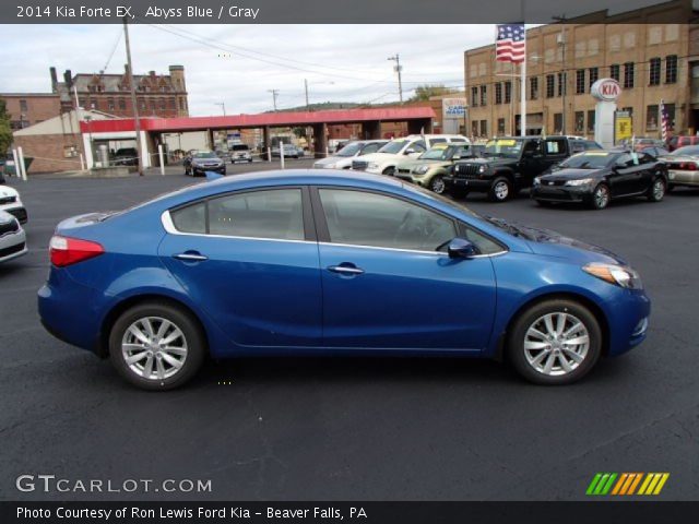 2014 Kia Forte EX in Abyss Blue