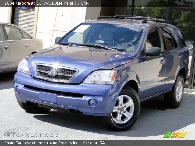 2004 Kia Sorento LX in Aqua Blue Metallic