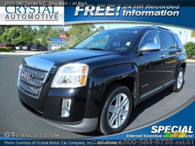 2010 GMC Terrain SLT in Onyx Black