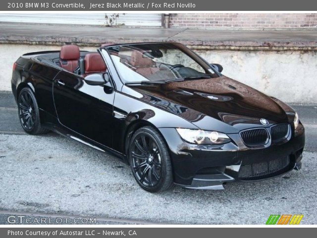 2010 BMW M3 Convertible in Jerez Black Metallic