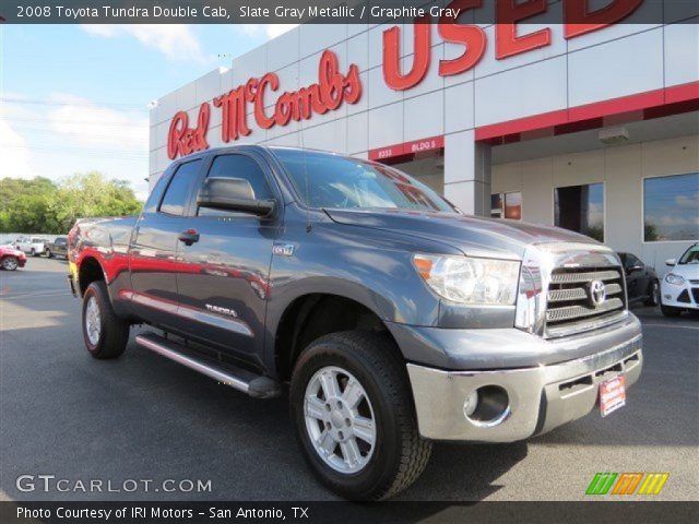 2008 Toyota Tundra Double Cab in Slate Gray Metallic