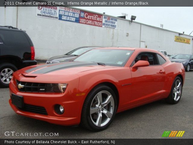 2011 Chevrolet Camaro SS Coupe in Inferno Orange Metallic