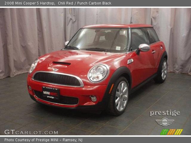 2008 Mini Cooper S Hardtop in Chili Red