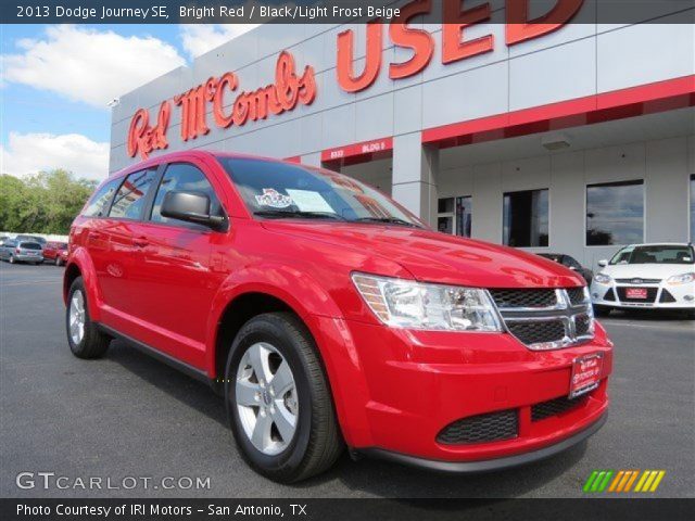 2013 Dodge Journey SE in Bright Red