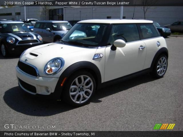 2009 Mini Cooper S Hardtop in Pepper White