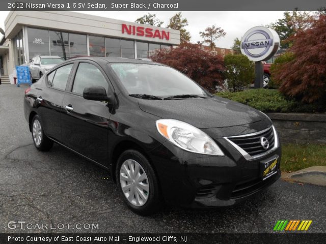 2012 Nissan Versa 1.6 SV Sedan in Super Black