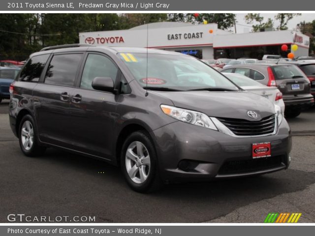 2011 Toyota Sienna LE in Predawn Gray Mica