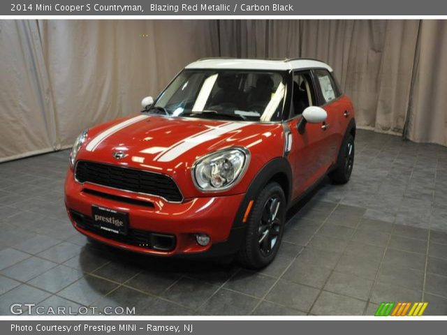 2014 Mini Cooper S Countryman in Blazing Red Metallic