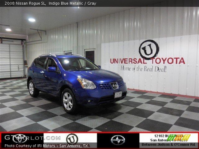 2008 Nissan Rogue SL in Indigo Blue Metallic