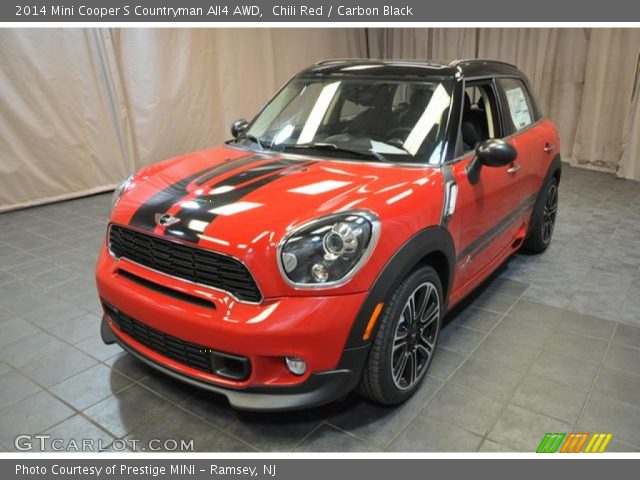 2014 Mini Cooper S Countryman All4 AWD in Chili Red