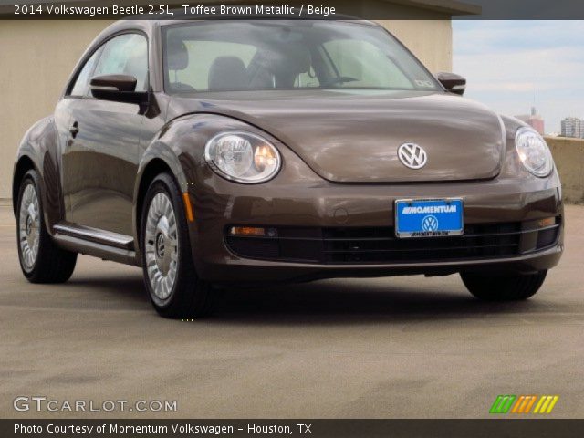 2014 Volkswagen Beetle 2.5L in Toffee Brown Metallic