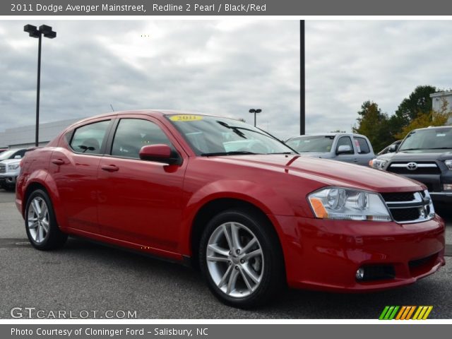 2011 Dodge Avenger Mainstreet in Redline 2 Pearl