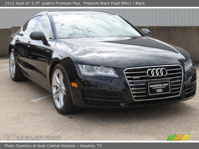 2013 Audi A7 3.0T quattro Premium Plus in Phantom Black Pearl Effect