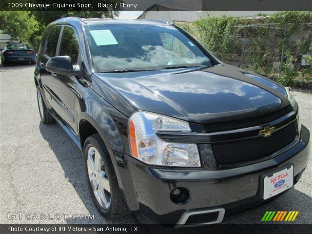 2009 Chevrolet Equinox Sport in Black