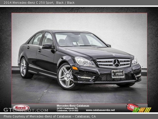 2014 Mercedes-Benz C 250 Sport in Black