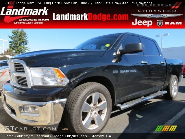 2012 Dodge Ram 1500 Big Horn Crew Cab in Black