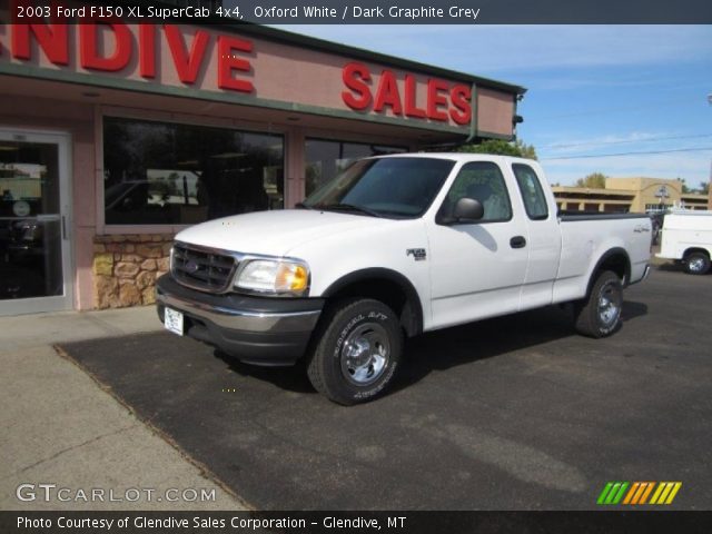 2003 Ford F150 XL SuperCab 4x4 in Oxford White