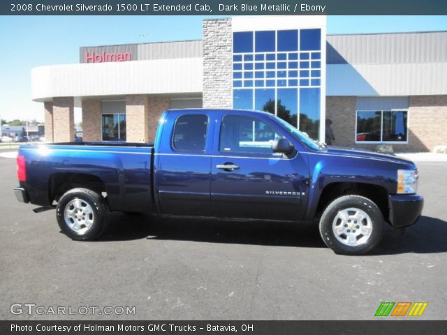 2008 Chevrolet Silverado 1500 LT Extended Cab in Dark Blue Metallic