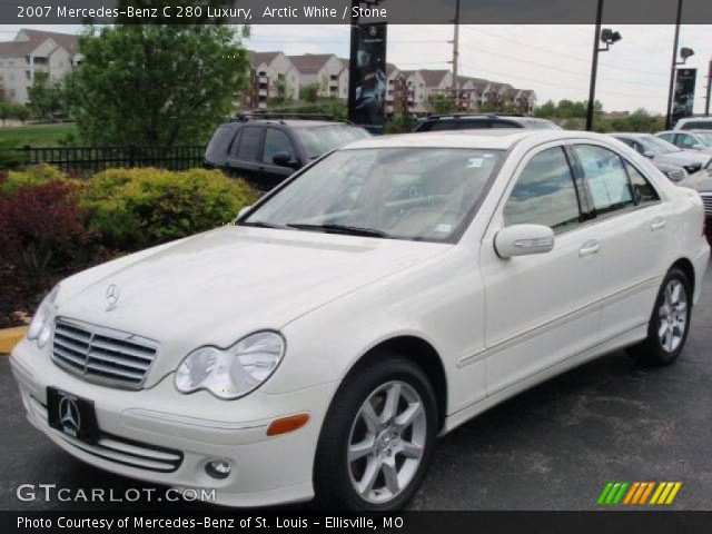 2007 Mercedes-Benz C 280 Luxury in Arctic White