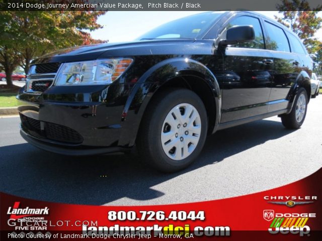 2014 Dodge Journey Amercian Value Package in Pitch Black