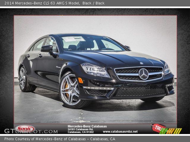 2014 Mercedes-Benz CLS 63 AMG S Model in Black