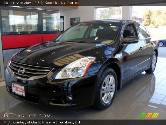 2011 Nissan Altima 2.5 S in Super Black