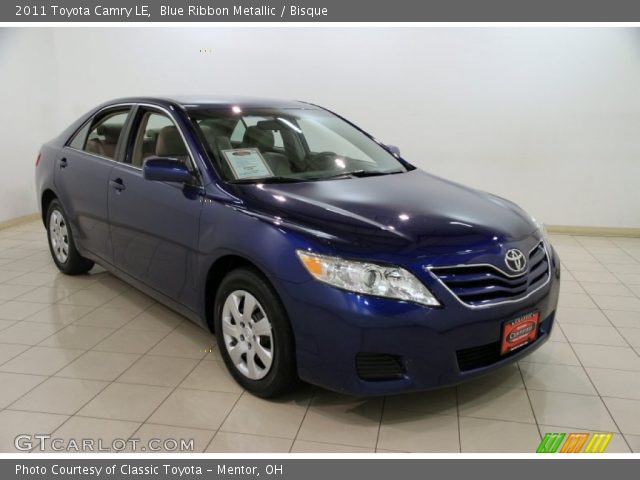 2011 Toyota Camry LE in Blue Ribbon Metallic