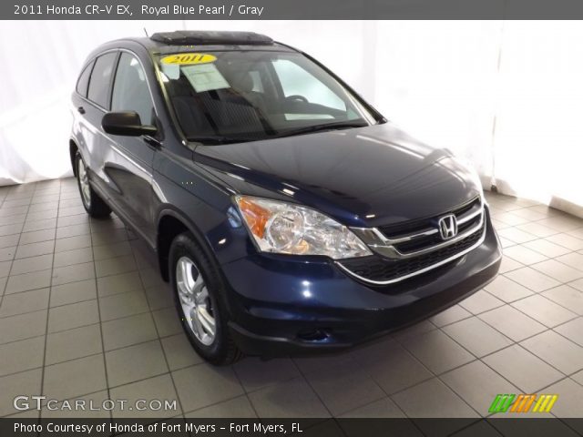 2011 Honda CR-V EX in Royal Blue Pearl
