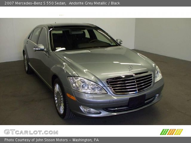 2007 Mercedes-Benz S 550 Sedan in Andorite Grey Metallic