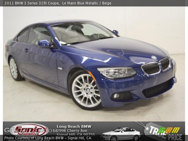 2011 BMW 3 Series 328i Coupe in Le Mans Blue Metallic